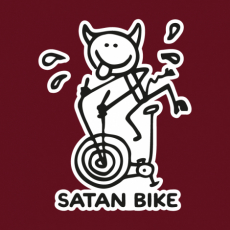 Potisk 5168 - SATAN BIKE