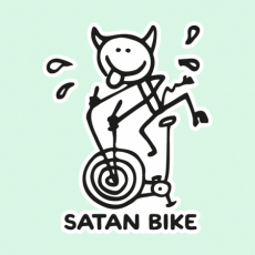 Potisk 5168 - SATAN BIKE