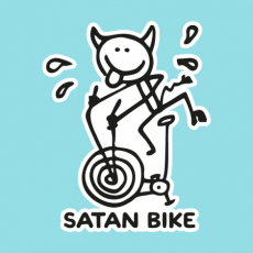 Potisk 5168 - SATAN BIKE