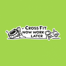 Potisk 5177 - CROSSFIT WORK NOW LEATER