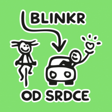 Potisk 5196 - BLINKR OD SRDCE