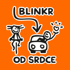 Potisk 5196 - BLINKR OD SRDCE