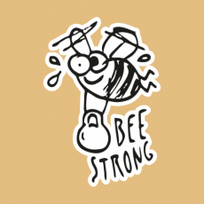 Potisk 5245 - BEE STRONG