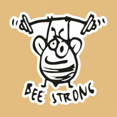 Potisk 5246 - BEE STRONG 2