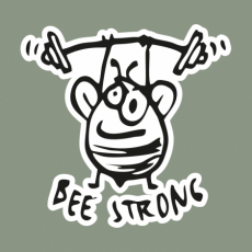 Potisk 5246 - BEE STRONG 2