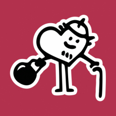 Potisk 5272 - SRDCE SENIOR