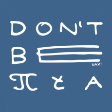 Potisk 1328 - DON'T BE PiČA