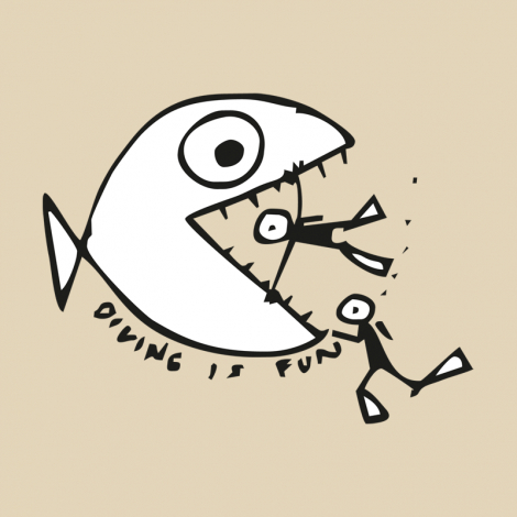 Potisk 290 - SCUBAHUBA