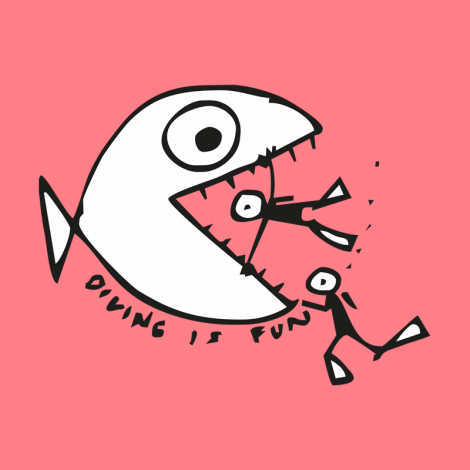 Potisk 290 - SCUBAHUBA