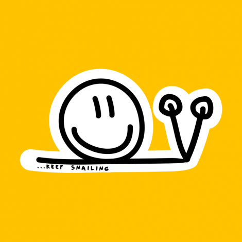 Potisk 420 - KEEP SNAIL