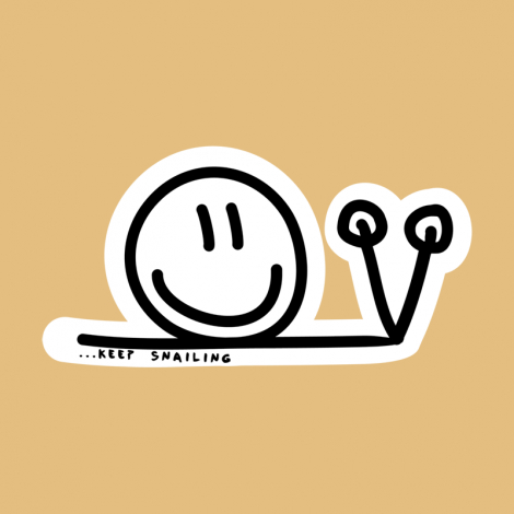Potisk 420 - KEEP SNAIL