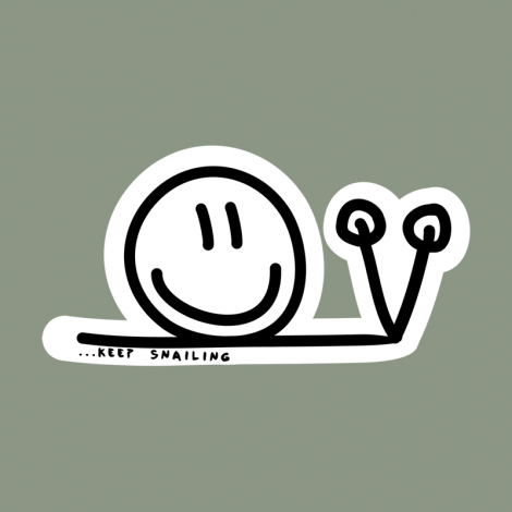 Potisk 420 - KEEP SNAIL