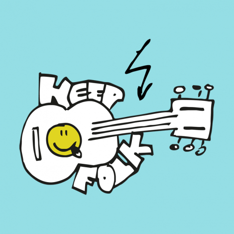 Potisk 441 - KEEP FOLK