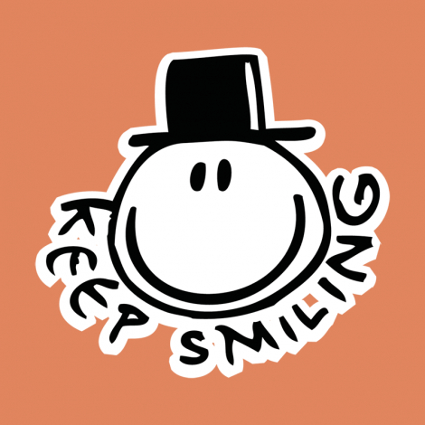 Potisk 517 - KEEP SMILING