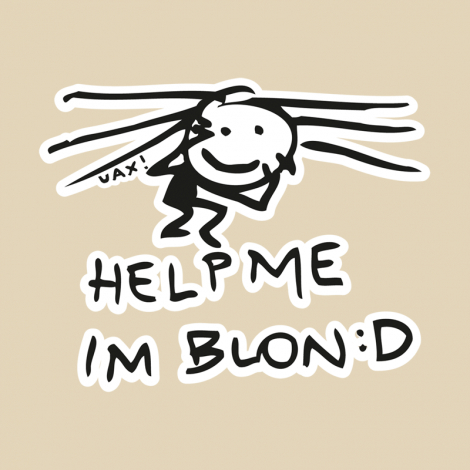 Potisk 532 - IM BLOND