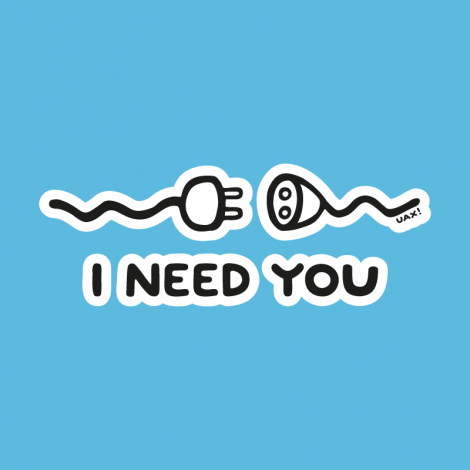 Potisk 581 - I NEED YOU