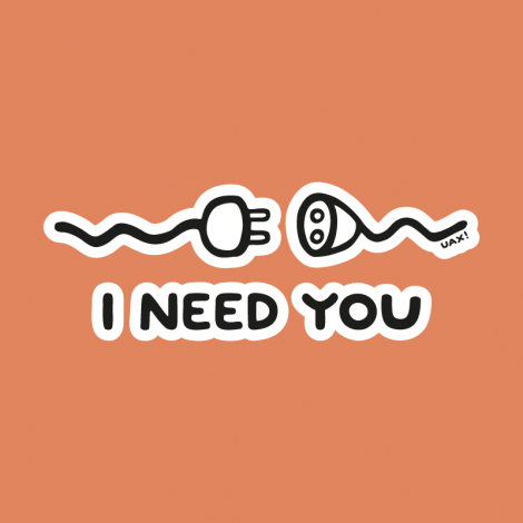 Potisk 581 - I NEED YOU