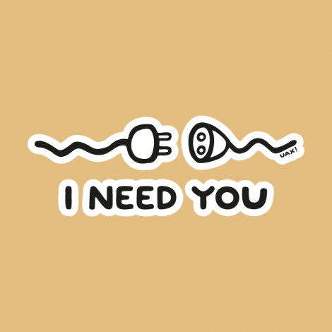 Potisk 581 - I NEED YOU