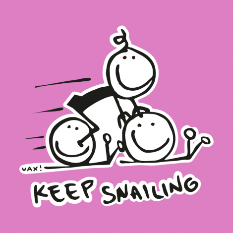 Design 1017 - KEEP SNAILING