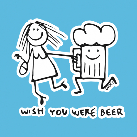 Design 1049 - WISH YOU WERE BEER