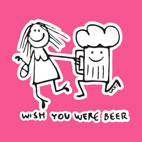 Design 1049 - WISH YOU WERE BEER