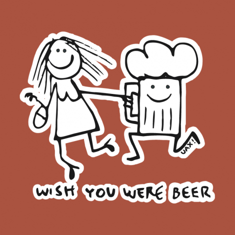 Design 1049 - WISH YOU WERE BEER