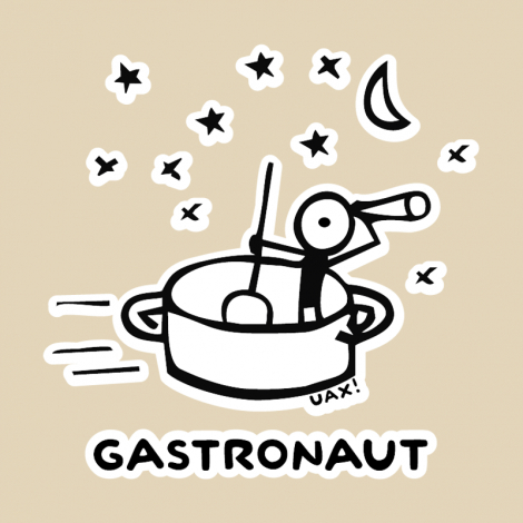 Potisk 1058 - GASTRONAUT