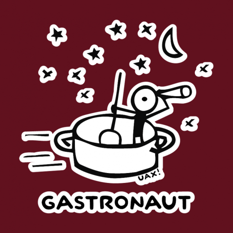 Potisk 1058 - GASTRONAUT