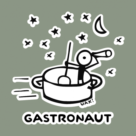 Potisk 1058 - GASTRONAUT