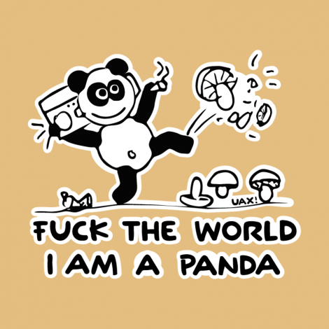 Potisk 1060 - I AM A PANDA