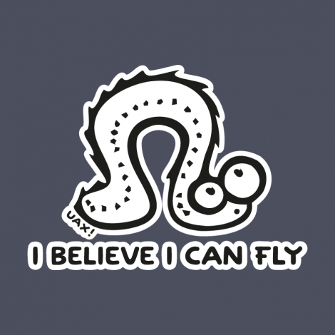 Potisk 1062 - I BELIVE I CAN FLY