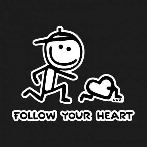 Potisk 1063 - FOLOW YOUR HEART