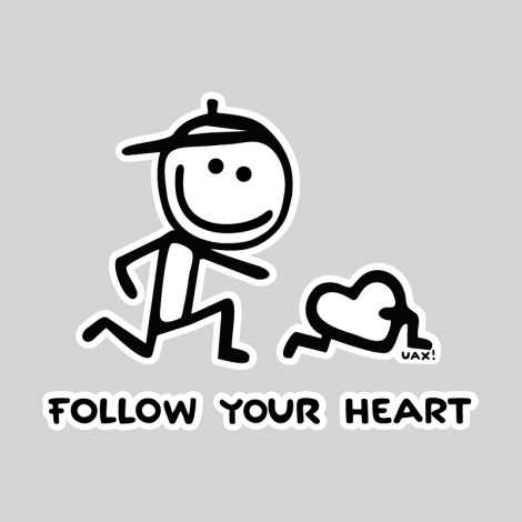 Potisk 1063 - FOLOW YOUR HEART