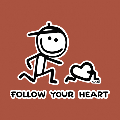 Potisk 1063 - FOLOW YOUR HEART