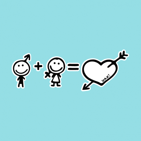 Potisk 1065 - MATH OF LOVE