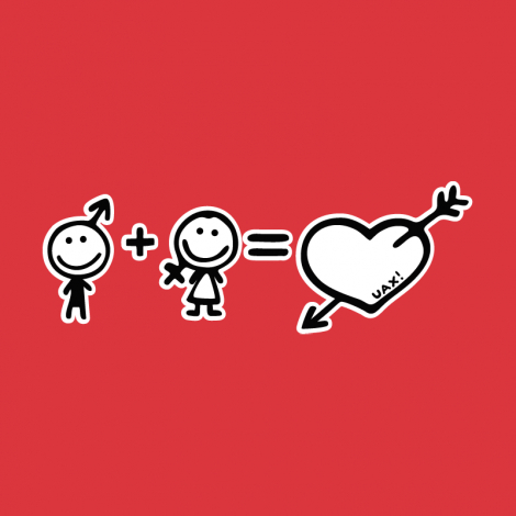 Potisk 1065 - MATH OF LOVE