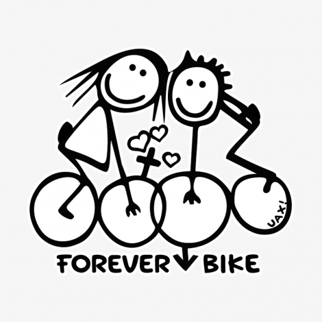 Potisk 1068 - FOREVER BIKE