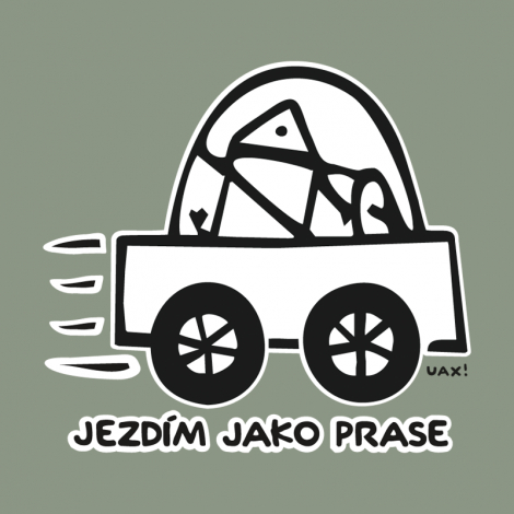 Design 1072 - JEZDÍM JAKO PRASE