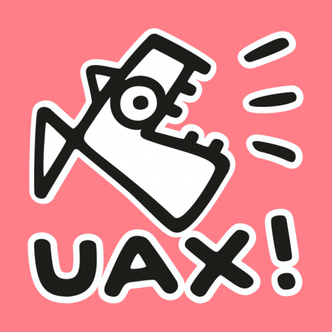 Potisk 1086 - LOGO UAX!