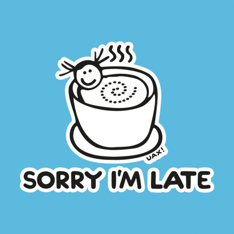 Potisk 1087 - SORRY IM LATE