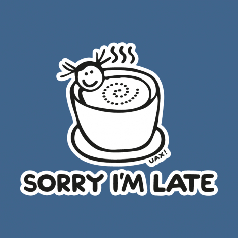 Potisk 1087 - SORRY IM LATE