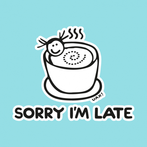 Potisk 1087 - SORRY IM LATE