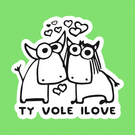 Design 1089 - TY VOLE I LOVE