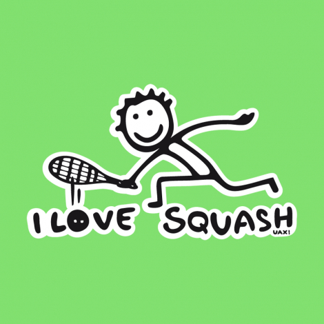Potisk 1091 - I LOVE SQUASH