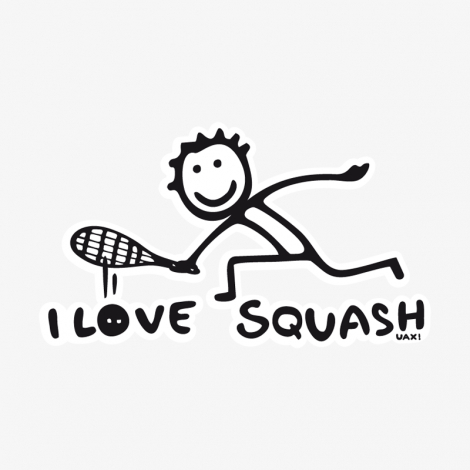 Potisk 1091 - I LOVE SQUASH