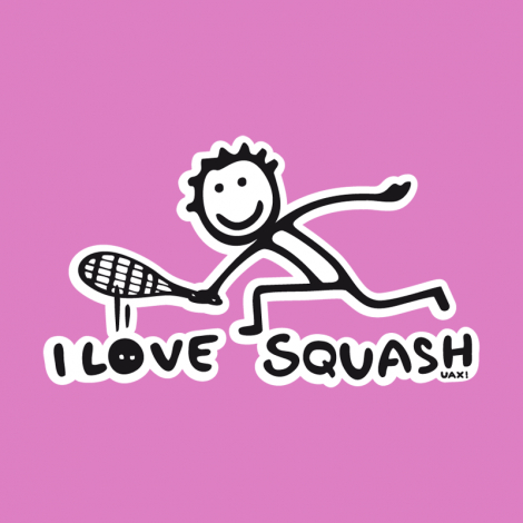 Potisk 1091 - I LOVE SQUASH