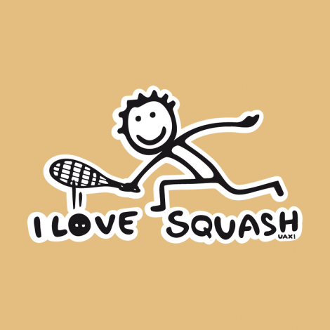 Potisk 1091 - I LOVE SQUASH