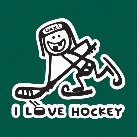 Design 1100 - I LOVE HOCKEY