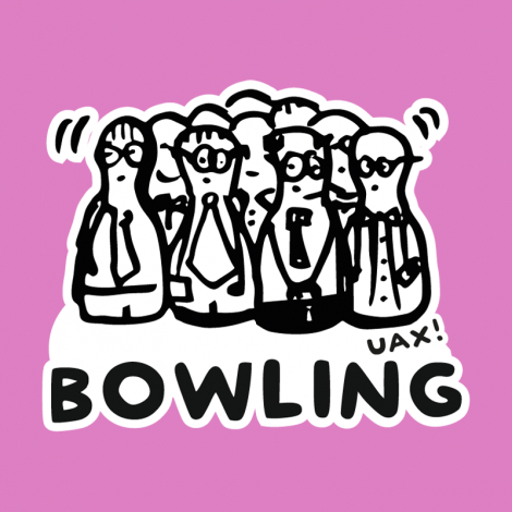 Potisk 1104 - BOWLING 2