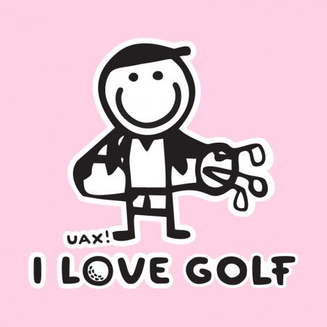 Design 1107 - I LOVE GOLF
